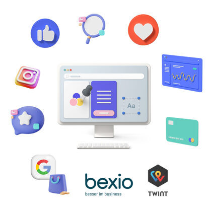 Onlineshop mit bexio «Service+»